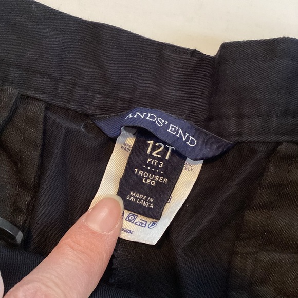 ☀️3/$25☀️ NWOT Lands' End high rise straight leg (#12a8) - Picture 2 of 5